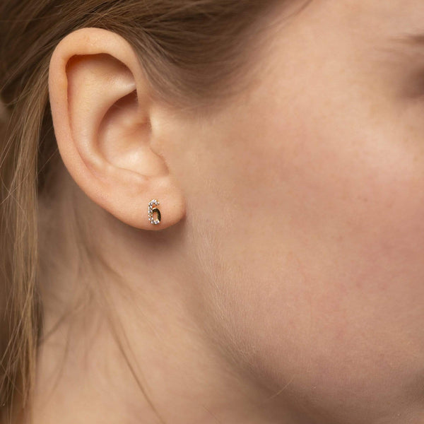 Numerology Earring 6 - Single