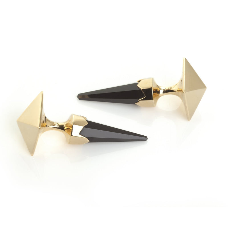 STAKE CUFFLINKS GOLD