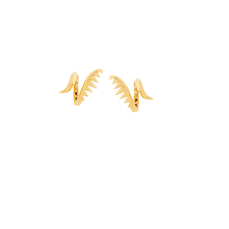 SERPENT EARRINGS GOLD