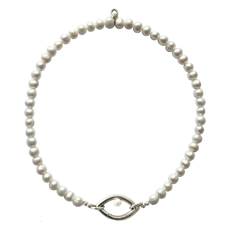 Pearl Eye Opener Necklace