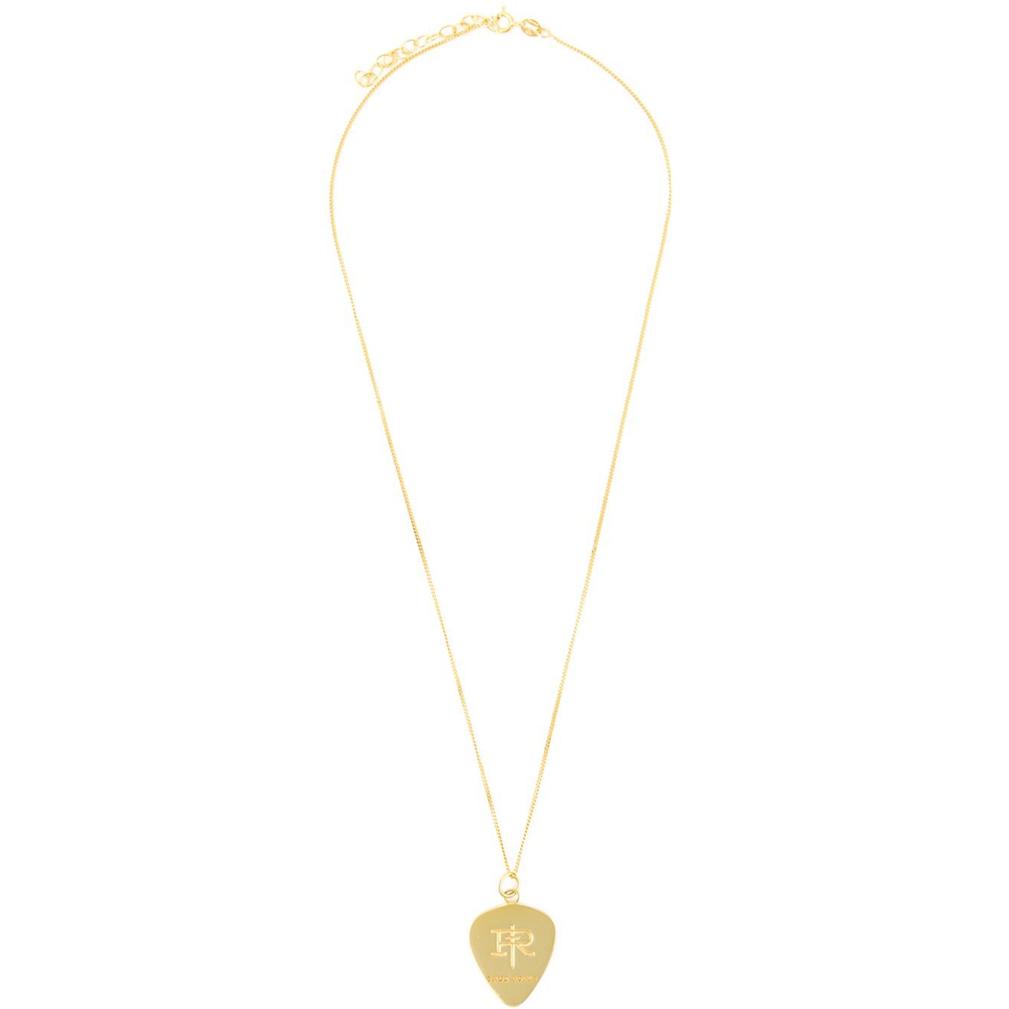 PLECTRUM PENDANT GOLD