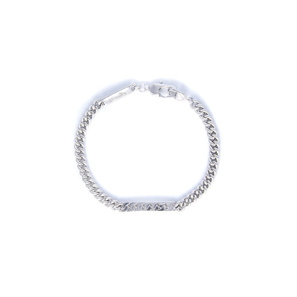 Power Tag Bracelet Silver