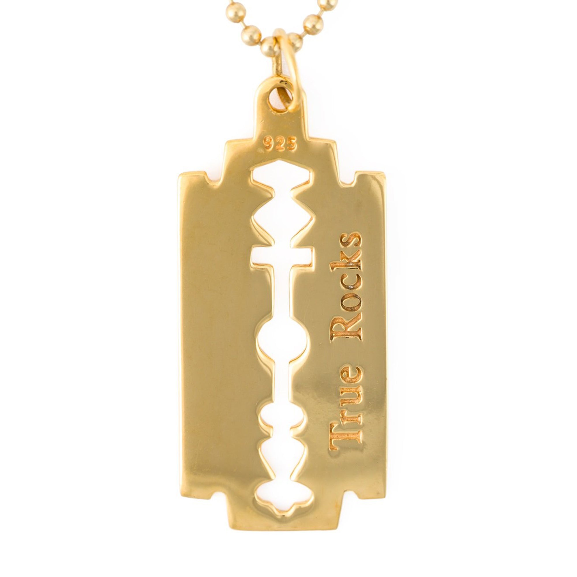 RAZOR PENDANT GOLD