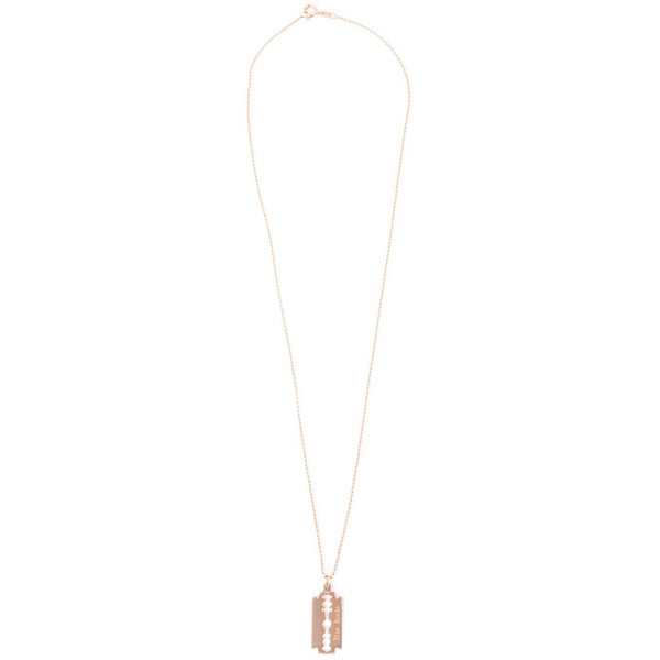 RAZOR PENDANT ROSE GOLD