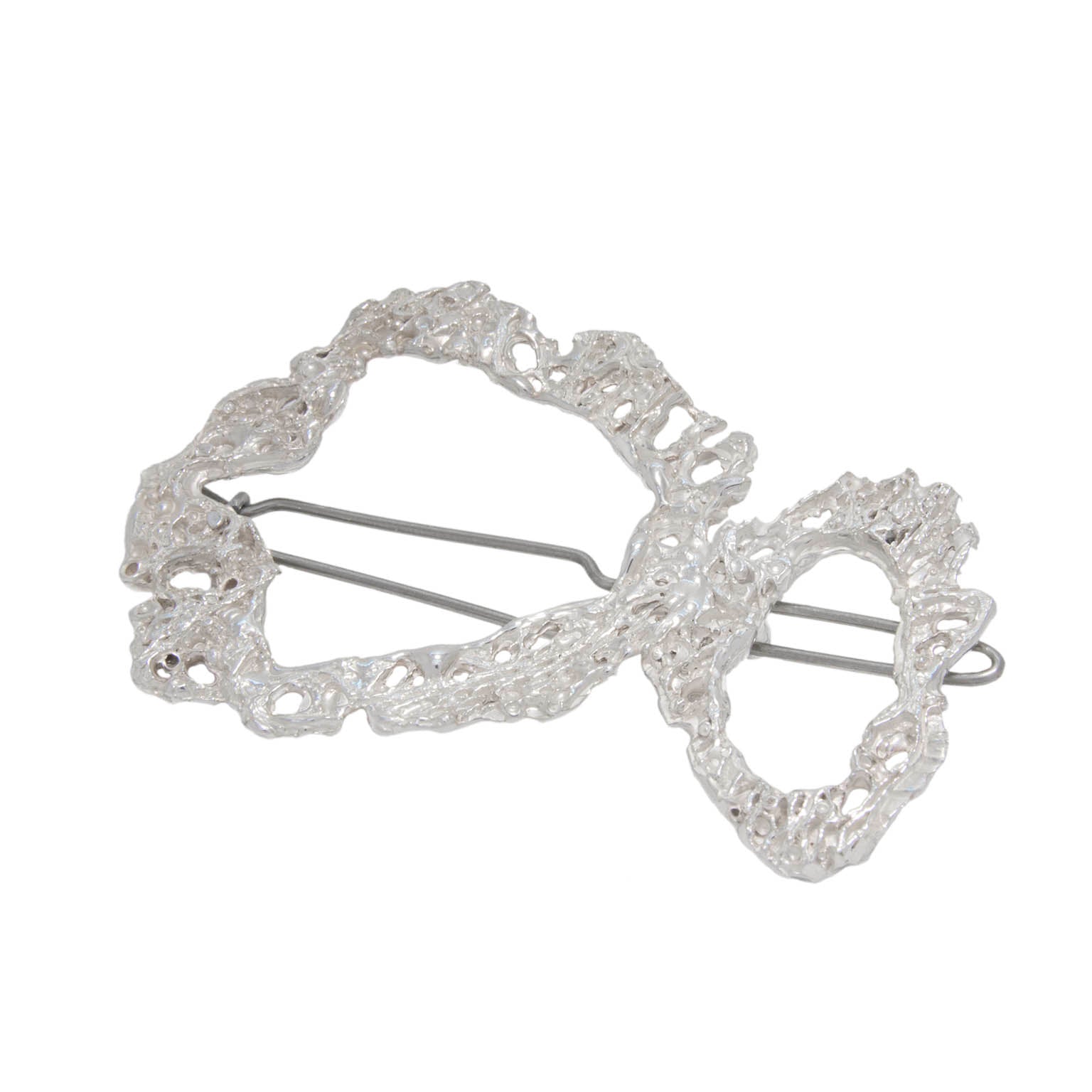 Steno Silver Hairpin